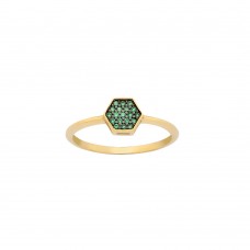 Δαχτυλίδι Σε Κίτρινο Χρυσό 14K Aloro (RI207 - ΖΧ2149)